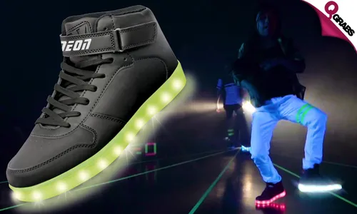 Neon KYX LED Light Shoes for Kids!